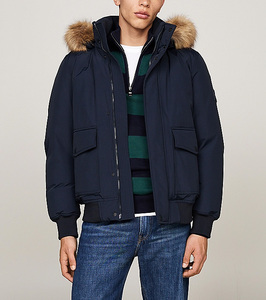 Chaqueta de Plumón Clásica de Lujo <span class=keywords><strong>para</strong></span> Hombre, Personalizada, con Capucha y Forro de Piel, Estilo Canadiense - Product Image 4