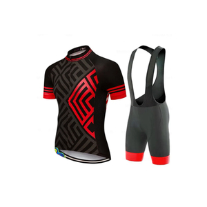 Excelente calidad último estilo hombres bicicleta ciclismo ropa uniforme estilo personalizado ropa deportiva venta al por mayor conjunto de traje de ciclismo - Product Image 3