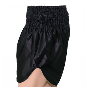 กางเกงขาสั้นมวยไทยแบบมืออาชีพดีไซน์แบบปักและน้ำหนักเบาผ้าซาตินกางเกงมวยไทยเอวยางยืด - Product Image 6