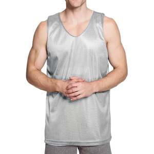 Custom Sleeveless Reversible Lacrosse & Basketball Practice Jersey Summer Quick-Dry Breathable Sport <b>Shirt</b> Adult Uniform Clothes - Product Image 2