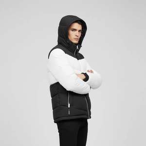 Veste d'hiver pour homme de haute qualité OEM 2023 avec logo personnalisé, veste matelassée surdimensionnée, veste à bulles pour homme - Product Image 4