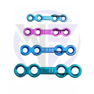 Titanio quirúrgico Placa ósea en forma de T de 1,5mm | Implante de trauma facial para cirugía oral Instrumentos maxilofaciales - Product Image 3