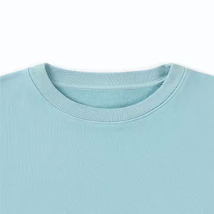Sweat-shirt en molleton à col rond de qualité supérieure pour homme haut respirant avec logo sérigraphié solide haut tendance à la mode pour l'hiver - Product Image 3