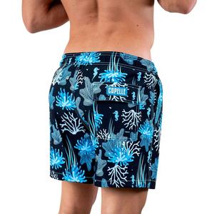 Pantalones cortos de gimnasio con estampado de fábrica, pantalones cortos de natación para hombre OEM, pantalones cortos de playa informales para hombre - Product Image 4