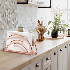 Round Shape Napkin <b>Holder</b> & <b>Tissue</b> Paper Towel Dispenser Dining Table Decor Accessory for <b>Kitchen</b> Restaurant Hotel or Office - Product Image 6