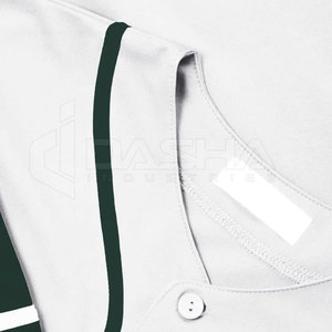 High Quality 100% <b>Polyester</b> Baseball Softball Jersey Custom Sublimation Full Button <b>T</b> <b>Shirt</b> Breathable Plus Size OEM Bulk - Product Image 6