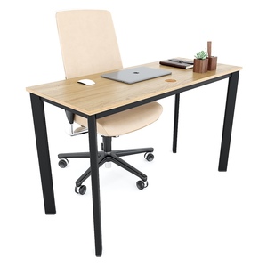 120x50cm HBOV031 <b>Computer</b> <b>Desk</b> with Melamine Coating and Oval Iron Legs - Product Image 3