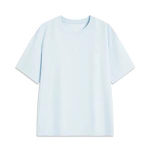 Camiseta de estilo deportivo para hombre 75% algodón 25% poliéster ajuste regular forro cómodo con logotipo bordado top de punto lavado con ácido - Product Image 2