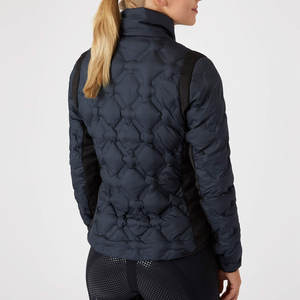 Chaqueta acolchada estampada para mujer con múltiples bolsillos Material duradero Ropa para exteriores Recién llegado Precio con descuento Chaqueta de burbuja - Product Image 4
