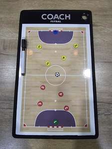 Pizarra Magnética de 38*23cm para Entrenador Deportivo, con Diseño de Campo de Fútbol Australiano, para Fútbol, Voleibol, Baloncesto, con Clipart de Discos, Borrado en Seco, para Tácticas Deportivas - Product Image 6