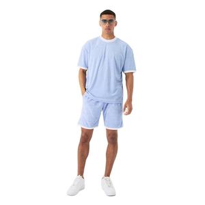 Conjunto de Dos Piezas Personalizado para Hombre, Diseño Moderno, Corte Regular, Ropa de Verano, Precio de Fábrica al por Mayor, Gran Venta - Product Image 1