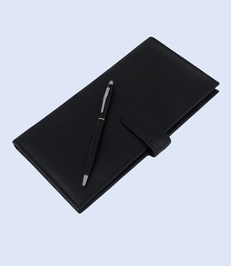 Portefeuille en cuir véritable pour hommes de haute qualité RFID avec logo personnalisé Porte-cartes haut de gamme Vente en gros direct usine - Product Image 2