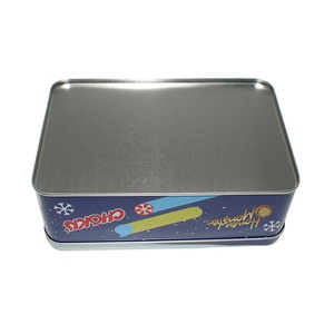 Food-grade Tinplate <b>Christmas</b> Cookie <b>Boxes</b> with Screw Cap Reusable Craft Holiday Gift Packaging for Chocolates Tea Baked Treats - Product Image 4