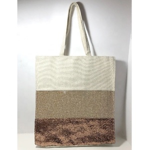 Tous les temps Produits d'épicerie à la mode Shopping mignon personnalisé imprimé nouveau coton tissé GOTS approuvé durable en vrac plaine fourre-tout sacs - Product Image 4