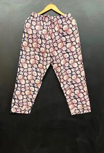 Ensembles de pyjamas en coton durable |   Vêtements de détente pour femmes à taille élastique été/printemps - Tissu naturel Confort quotidien - Product Image 5