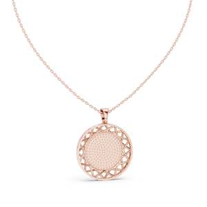 Collar con Colgante de Diamante CVD EF VVS-VS de 1.152 CT, Creado en Laboratorio, Oro de 18K, 14K, Rosa, Amarillo, Blanco, Joyería Fina de Lujo - Product Image 4