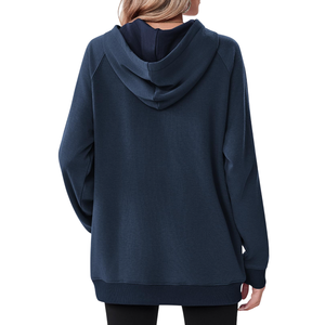 Vêtements à capuche pour femmes-Ajustement confortable, parfait pour les sorties décontractées, dispose d'une capuche propre, appel chic-Idéal pour la vente en gros - Product Image 2