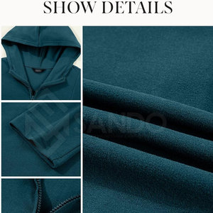 เสื้อฮู้ดซิปครึ่งตัวของผู้หญิงสำหรับผู้ใหญ่เสื้อผ้าลำลองระบายอากาศได้ดีสินค้ามาใหม่สำหรับฤดูหนาว - Product Image 6