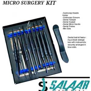 Kit Quirúrgico Completo de Extracción Dental de Titanio, Disponible en Color Personalizado, Herramientas de Microcirugía Oral - Product Image 4