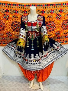 Vestido de novia multicolores, prenda tradicional afgana hecha a mano, para niñas y mujeres, 2023 - Product Image 2