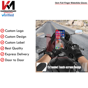 Guantes de Motociclismo Estilo Táctico con Protección Reforzada en los Nudillos, Anti-Impactos, Resistentes a los Golpes, Equipo de Protección Completo para Motociclistas - Product Image 6