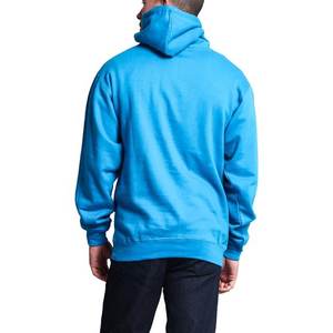 Automne hiver décontracté travail vêtements Preppy Style équipe vêtements pour hommes femmes pur coton à capuche Logo personnalisé impression fermeture éclair polaire - Product Image 3