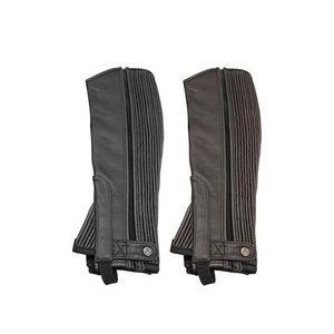 Cuero resistente a la intemperie para equipo de equitación confiable Chaps de equitación Detalles elegantes para mostrar y practicar Chaps de equitación - Product Image 4