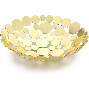 Bol de service en métal poli de haute qualité bol en argent au design unique de feuille de lotus parfait pour servir des bonbons et des noix prix d'usine - Product Image 3