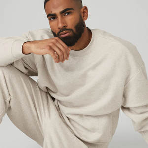 Cheap Custom Embroidery Solid Color Sweater <b>Tops</b> Autumn and Winter <b>Men's</b> Loose Hoodie Full Sleeve <b>Thermal</b> Sweatshirts - Product Image 4