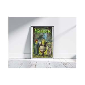 Póster Moderno de Shrek, el Héroe Audaz, con Diseño Atrevido para Decoración de Pared - Product Image 3