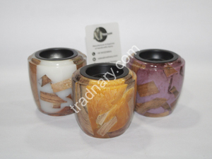 Dernier brûleur traditionnel en bois de Mubkhar en résine Bukhoor brûleur d'encens à usage intérieur pour Ramadan Eid Tradnary Exim Pvt Ltd - Product Image 6