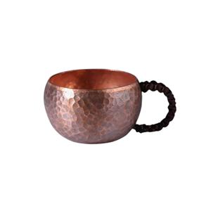 Elegant Hammered Copper Tea & Coffee Mug Traditional Moscow Mule Cup - Product Image 2