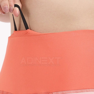 Leggings de yoga pour femmes à séchage rapide, respirants, taille haute élastique, couleur unie, qualité supérieure, extensibles dans quatre directions, écologiques, pour la salle de sport - Product Image 6