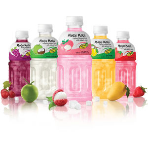 Meilleur Boisson Mogu Mogu à la Fraise 320ml Jus de Fraise Sucré avec des Morceaux de Gelée de Noix de Coco Boisson en Gros - Product Image 6