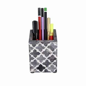 Unique Design Bone Inlay <b>Pen</b> <b>Holder</b> for Office Universal Tyre Shape <b>Holder</b> for <b>Pen</b> and Handmade Use by saniya handicraft - Product Image 5