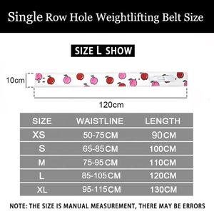 Unisex Customized Fruit Print Leather Gym <b>Belt</b> Wholesale Adjustable Lever Buckle <b>Weight</b> Lifting <b>Belt</b> for Woman Powerlifting <b>Belt</b> - Product Image 5