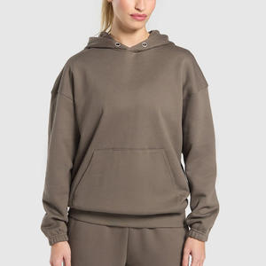 Sudaderas elegantes para mujer con logotipo personalizado Etiqueta de impresión Personalización y bordado para fitness y entrenamiento - Product Image 1