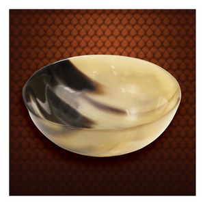 Ensemble de vaisselle en acier avec corne de boeuf véritable et amicale bols plats bol à mélanger avec bol à raser moussant produit supérieur - Product Image 1