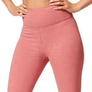 Leggings de Yoga de Cintura Media Elástica, Sólidos, de Alta Calidad, Venta Caliente, Último Diseño, Precio Razonable, Secado Rápido - Product Image 5