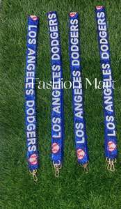 Los Angeles Dodgers อุปกรณ์เสริมพิเศษสำหรับกระเป๋าของคุณสายรัดกระเป๋าลูกปัดงานแฮนด์เมด - Product Image 5