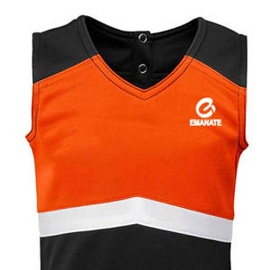 Conjuntos de Falda y Top Deportivos de Dos Piezas para Mujer 2025, de Spandex/Poliéster Estampado, con Logotipo Personalizado por Sublimación, Uniforme de Animadoras de Alta Calidad - Product Image 3