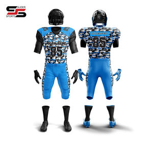 Uniforme de sport de football américain Hommes Col rond Loose Quick Drying Short Sleeved Casual Hip-Hop Streetwear - Product Image 3