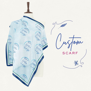 Impression de foulards personnalisés sur tissu avec service de marque privée pour la publicité et la promotion de la marque de détail - Product Image 3