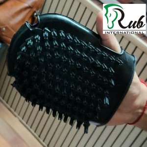 Handheld <b>Pet</b> Grooming Scrubbing <b>Brush</b> for Bathing Animals Horse Products for Horse Care and Maintenance - Product Image 2