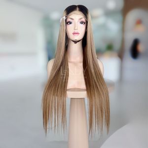 Best Quality Bone Straight Piano Color <b>Wigs</b> <b>Human</b> <b>Hair</b> Lace Front Vietnamese <b>Hair</b> for Black Women - Product Image 2
