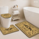 Custom Printed <b>Mat</b> <b>Bathroom</b> Rug <b>Set</b> for <b>Bathroom</b> Non-Slip Shower Curtain Bath <b>Mat</b> - Product Image 2