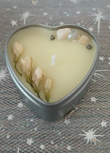 Best Sale Silver Metal <b>Small</b> Heart Shape <b>Candle</b> For Wedding Gift Packaging in Wholesale Price - Product Image 4