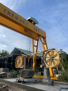 Máquina de Corte de Piedra de Granito y Mármol de 2000 mm y 20 kw, Máquina MONO WIRE de Vietnam, 5000 kg - Product Image 3