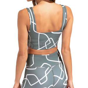 Ensemble de yoga pour femmes, leggings élégants et soutien-gorge de sport pour le fitness et la course à pied, ensemble de yoga pour femmes, leggings et soutien-gorge doux et confortables - Product Image 6