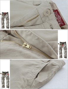 Men's Lightweight High Cotton Canvas Ripstop <b>Cargo</b> <b>Work</b> <b>Pants</b> Big Tall Construction Utility Safety High Street Embroidered - Product Image 3